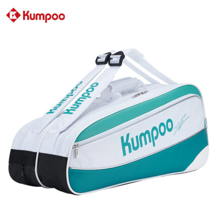 Kumpoo White Green Shoulder Kitbag