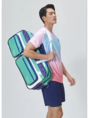 Kumpoo Green Badminton Rectangle Kitbag